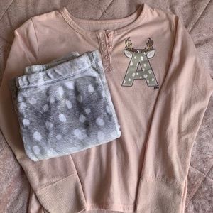 Justice size 8 pajama set